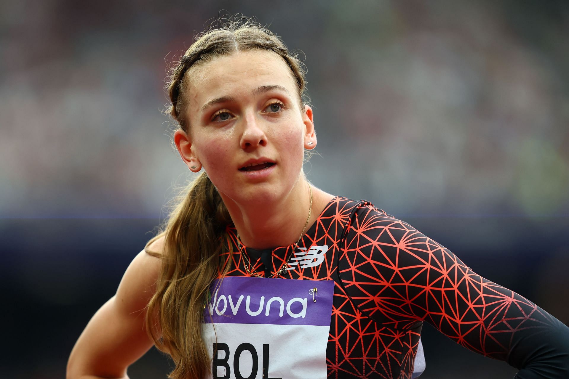 Femke Bol at the 2025 London Diamond League (Image via: Getty)
